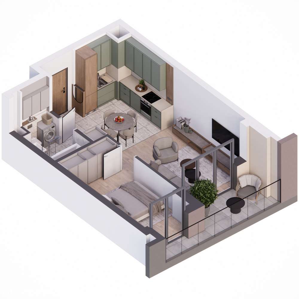 Wyszyńskiego Pstrowskiego | 2-pok. | 30/WP.A - Pełny obrazek: 3/16