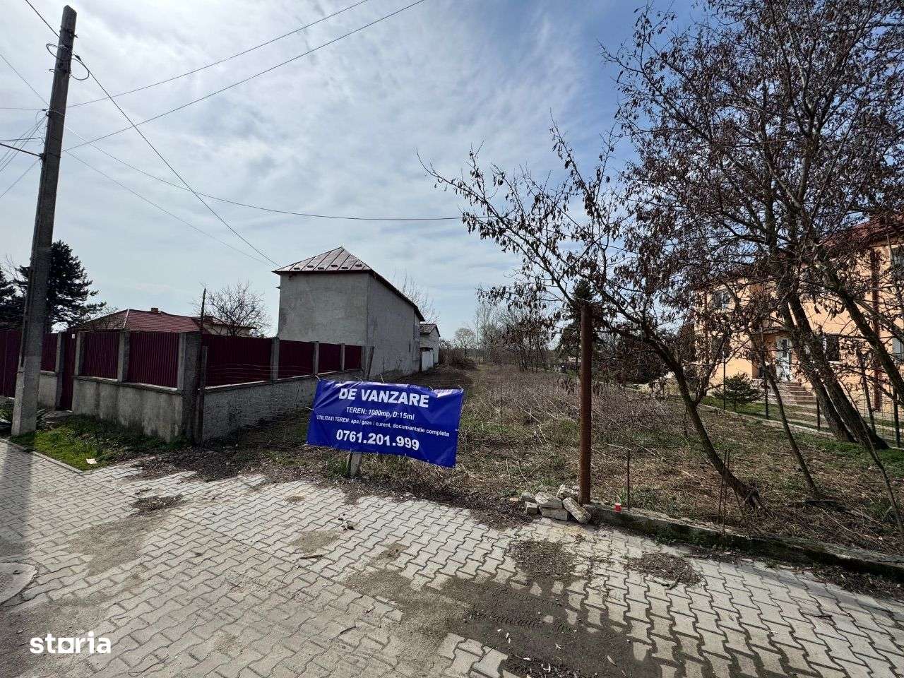 Teren pt constructie in Dragomirești 1000 mp - Imagine principală: 5/6