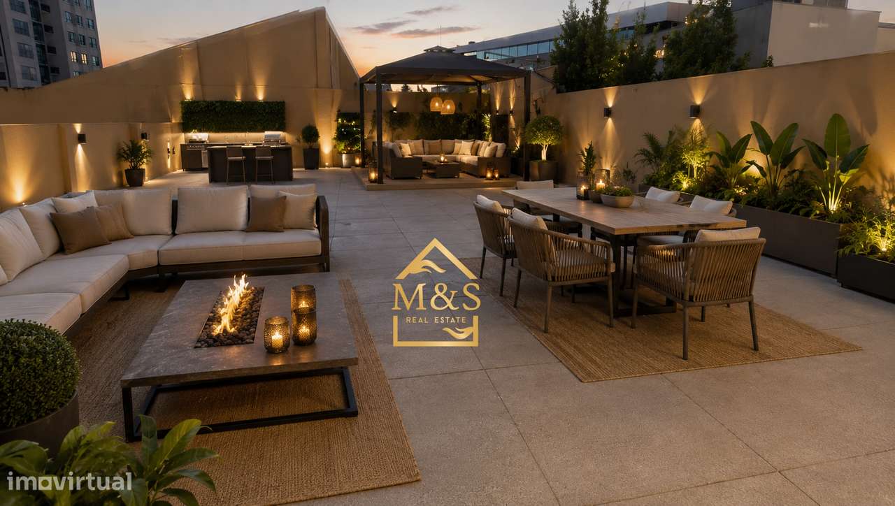 Apartamento T4 com terraço de 100Mts - Metro - Porto-6