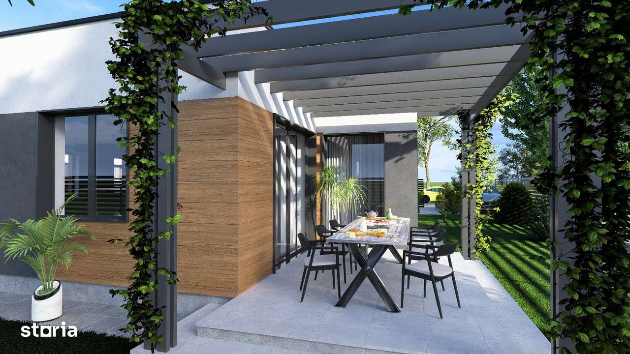 Casa individuala / 4 camere / 142 mpu / 200m de padure/ Balotesti-5