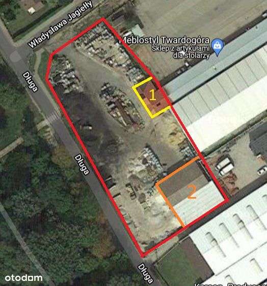 Wynajem nieruchomości komercyjnej- biuro, magazyn i plac w Twardogórze - Pełny obrazek: 4/6