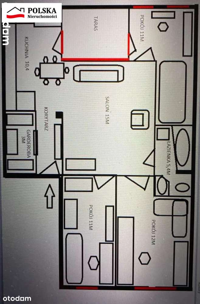 Mieszkanie 4 pokojowe Rumia Park-11
