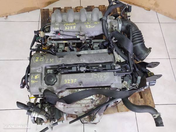 Motor mazda 323f 1.6i 16v 95cv ZM caixa velocidades - 1