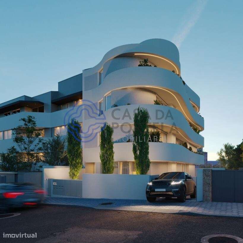 Apartamento T2 Duplex (ultimo piso) a 200mt da Praia, Edifício com Pis - Grande imagem: 4/11