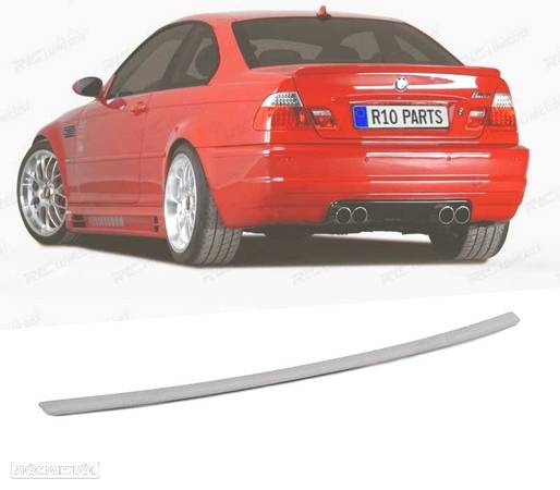 AILERON SPOILER TRASEIRO PARA BMW E46 COUPE 99-06 - 1