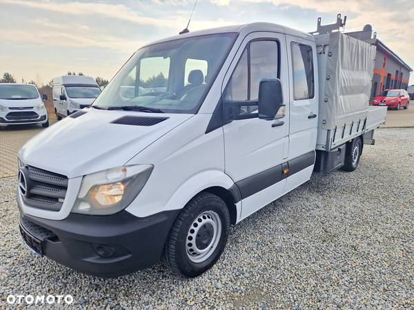 Mercedes-Benz SPRINTER 316 2,2 CDI 163 KONNA DOKA BRYGADÓWKA 6 OSOBOWA 3,5M SKRZYNIA KLIMA WEBASTO GWARANCJA - 1