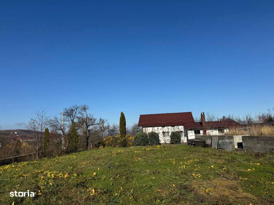 Vanzare  1400mp teren imprejmuit 2 loturi pt casa Adancata - sub padur-5