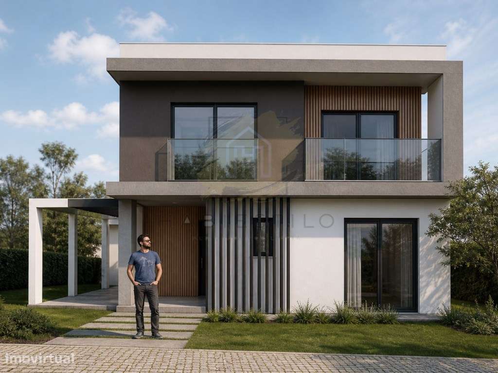 Moradia Nova T4 Com Piscina Em Azeitao Vista Serra Da Arrabida