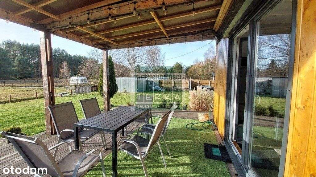 Duża działka + domek letniskowy w Bronkowie-5