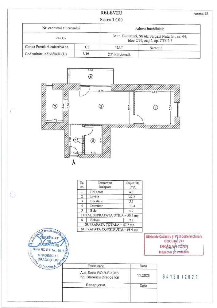 VANZARE APARTAMENT DE 2 CAMERE - ONE COTROCENI PARK-18