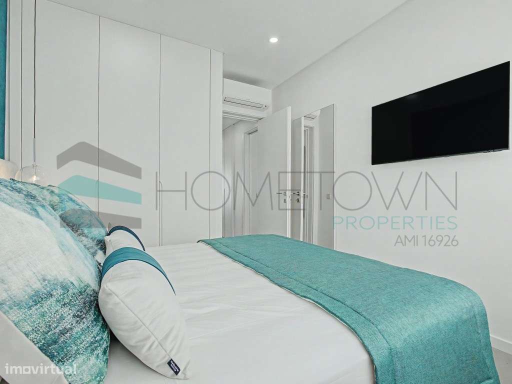 Apartamento T2 com acesso privado ao rooftop - Perto do mar, quarteira-18