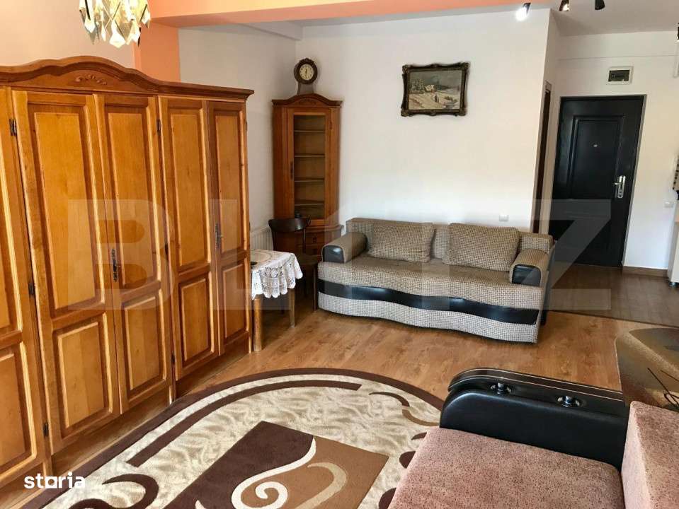 Apartament 1 camera, 40 mp, parcare, zona Stejarului! - Imagine principală: 3/8