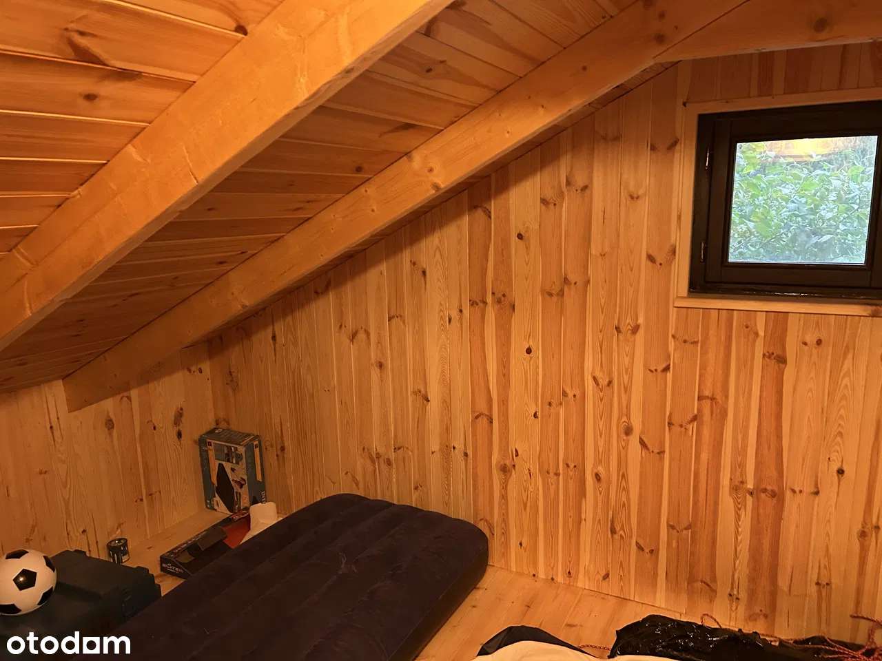 Całoroczny domek drewniany na działce ROD – Komorów, pełne wyposażenie - Pełny obrazek: 5/7