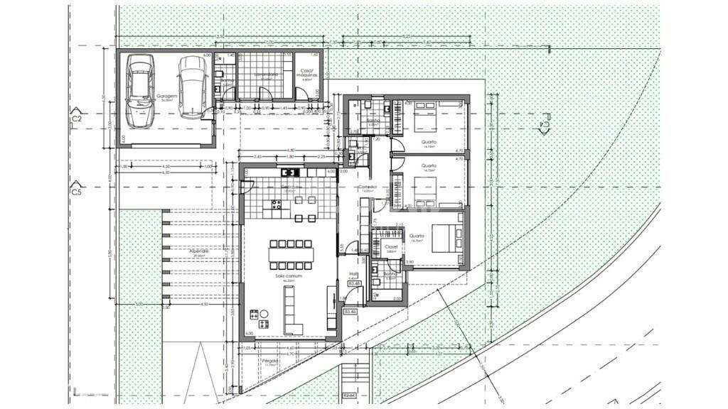 Terreno Urbano com projeto em Arada - Ovar - Grande imagem: 3/3