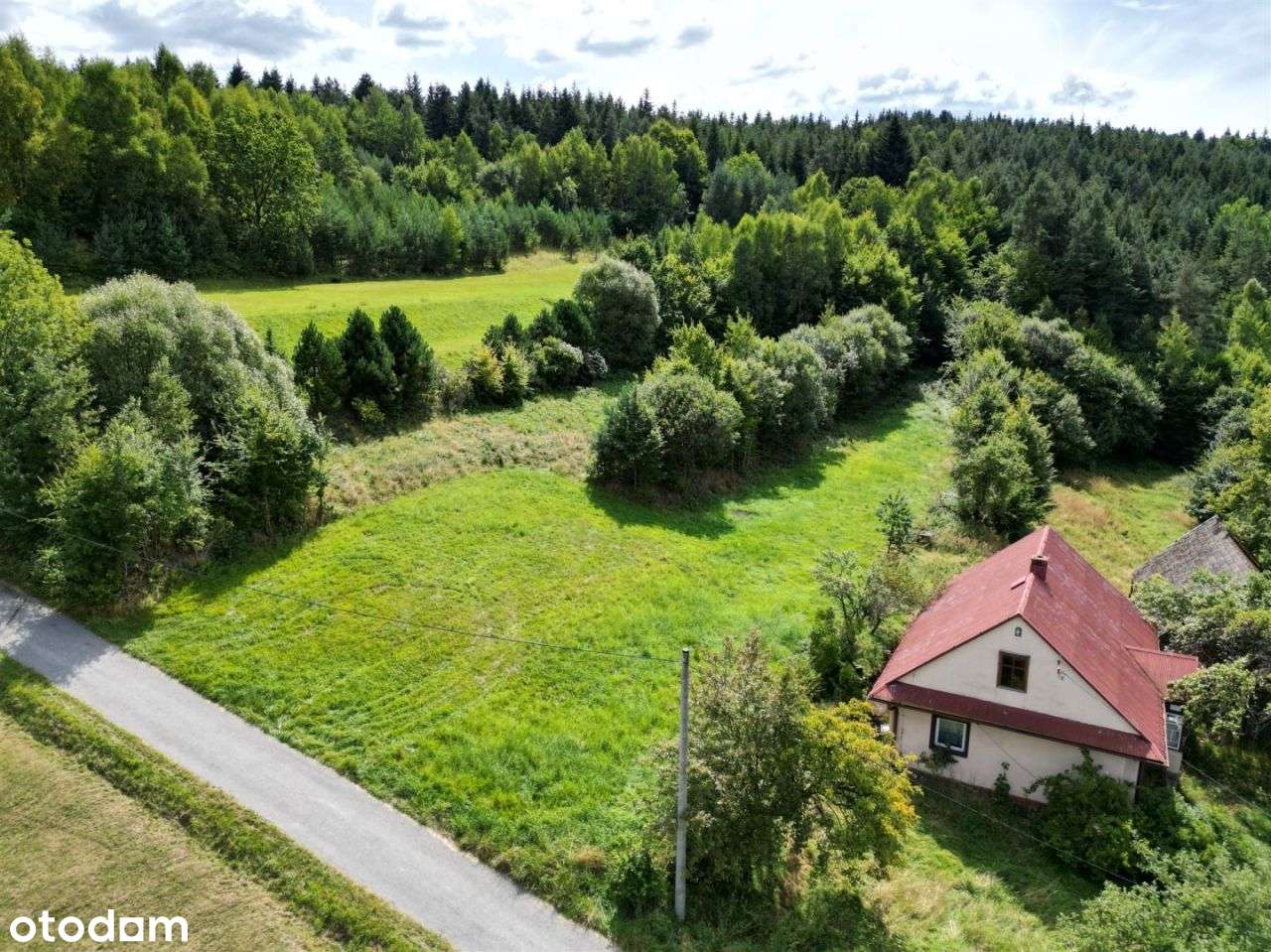 Działka widokowa – Stróża, 22 ary.-2