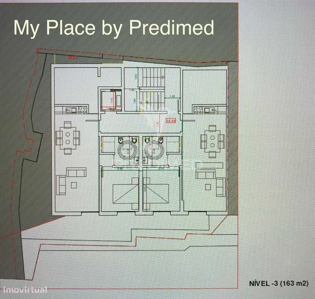PROJ. APROV. 7 Apart.- Vistas de Rio-Massarelos-Porto - Grande imagem: 5/5