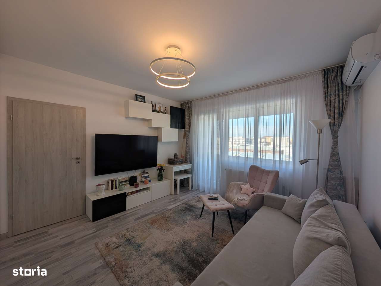 Apartament de 2 Camere Mobilat si Utilat complet + Loc de parcare-3