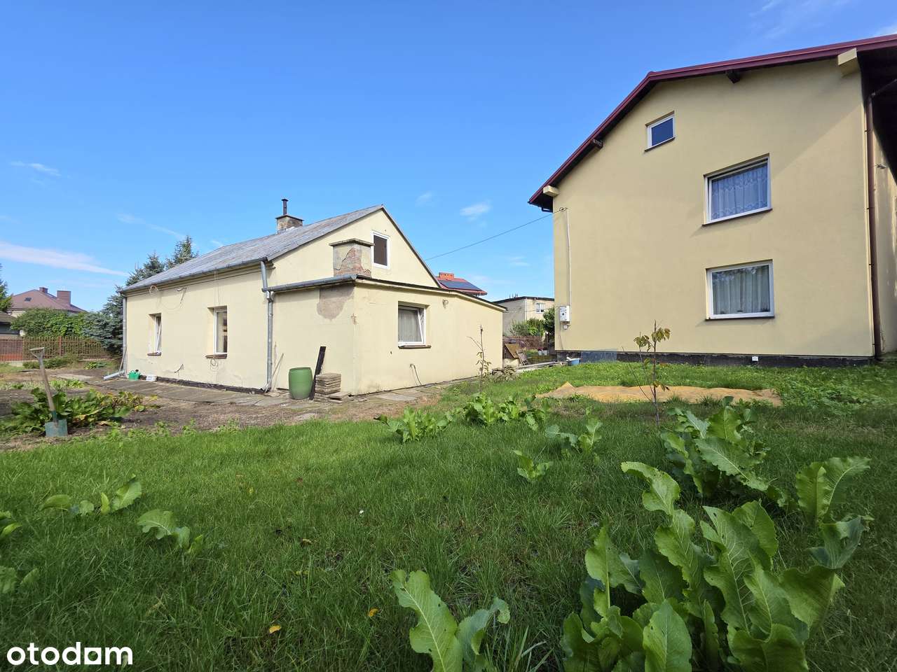 Dwa domy, duża działka,  — Ciechanów. ( dworzec PKP )-4