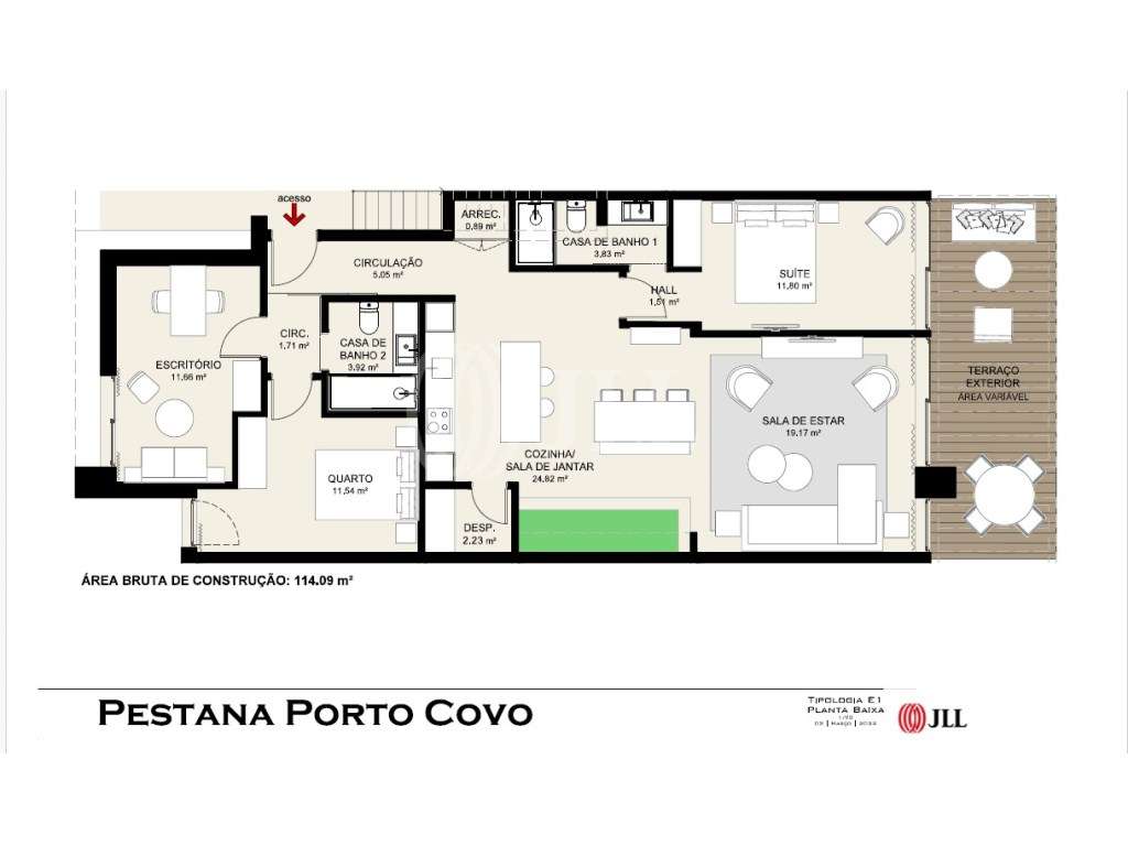 Apartamento T3 com piscina, no Pestana Porto Covo - Grande imagem: 4/4