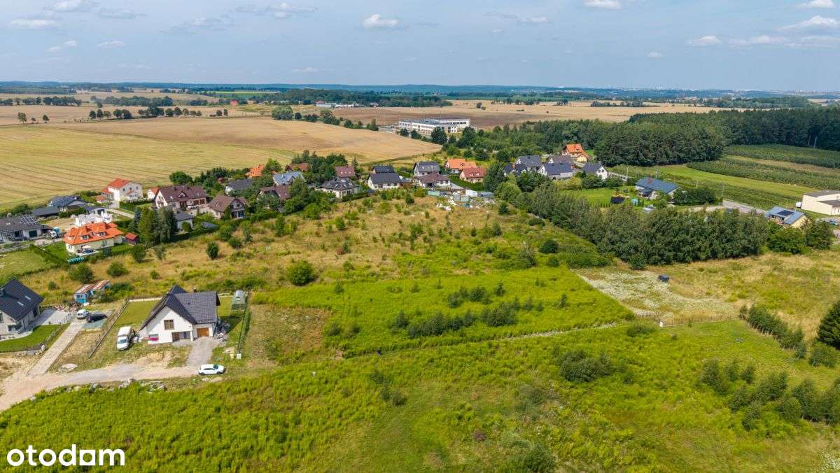 Działka budowlana 1071 m² Jagatowo – Mpzp-3