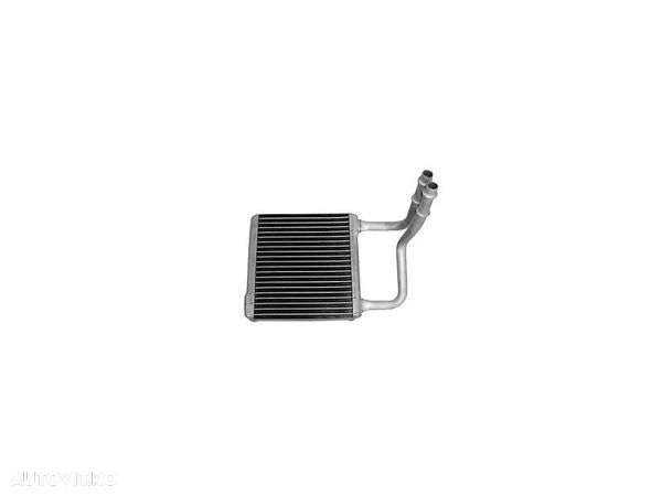 Radiator Incalzire Mercedes Clasa CLS (C219), 07.2004-2011, Clasa CLS (C218), 01.2011-2018, Clasa E (W211), 04.2002-2009, benzina, diesel, cu AC, aluminiu brazat/aluminiu, 180x210x25 mm, - 1