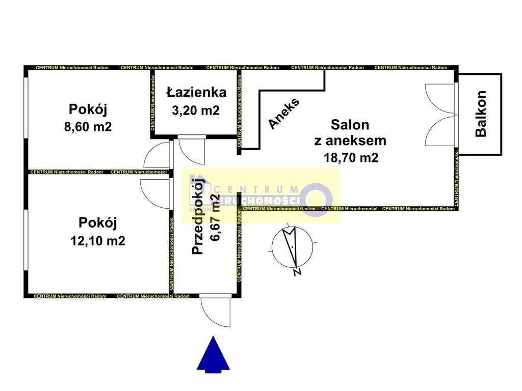 Centrum, M4 49,27 m2, ul. Filtrowa-13