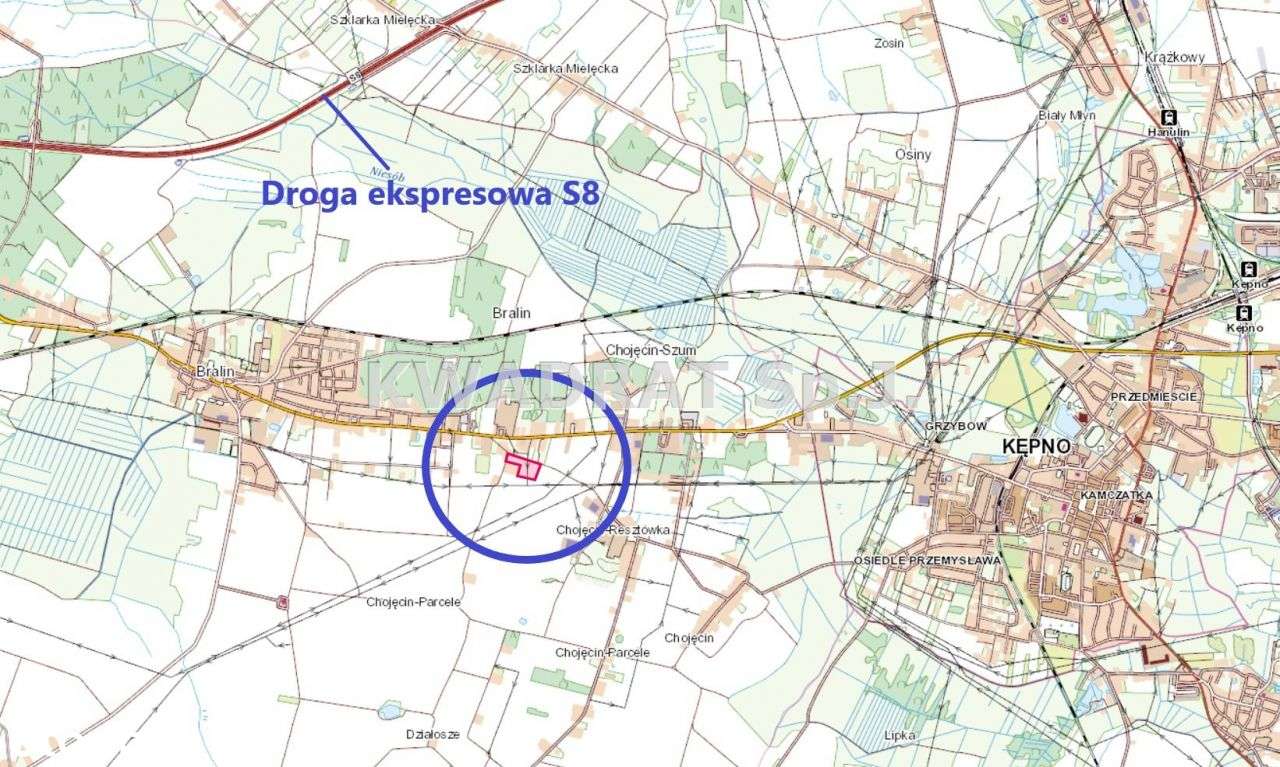 Działka inwestycyjna pow. 2,0212ha - Chojęcin - Pełny obrazek: 4/11