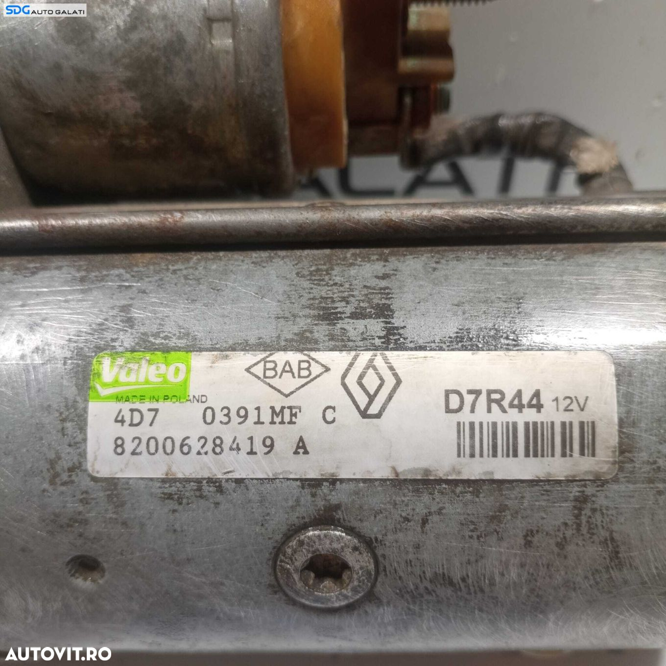 Electromotor Renault Scenic 2 1.9 DCI 2003 - 2009 Cod 8200628419A [1566] - 4