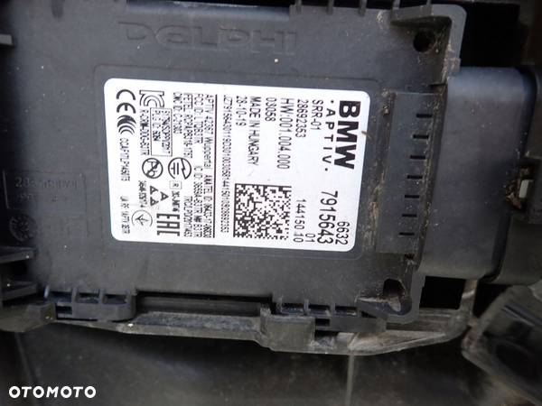 BMW G20 G01 G30 F90 G07 G15 RADAR ZMIANY PASA - 2