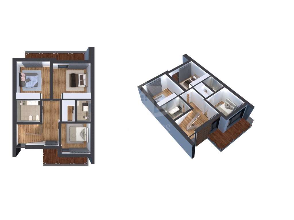 Moradia V4 com piscina e jardim privativo na Urbanização Terraços d...-12