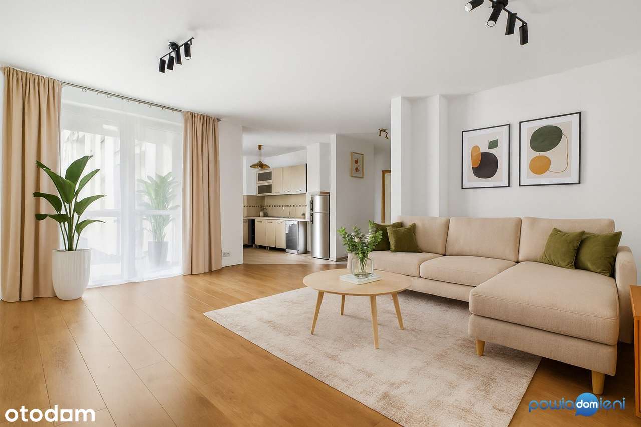 Przestronne mieszkanie z dużą loggią przy Metrze Szwedzka-0