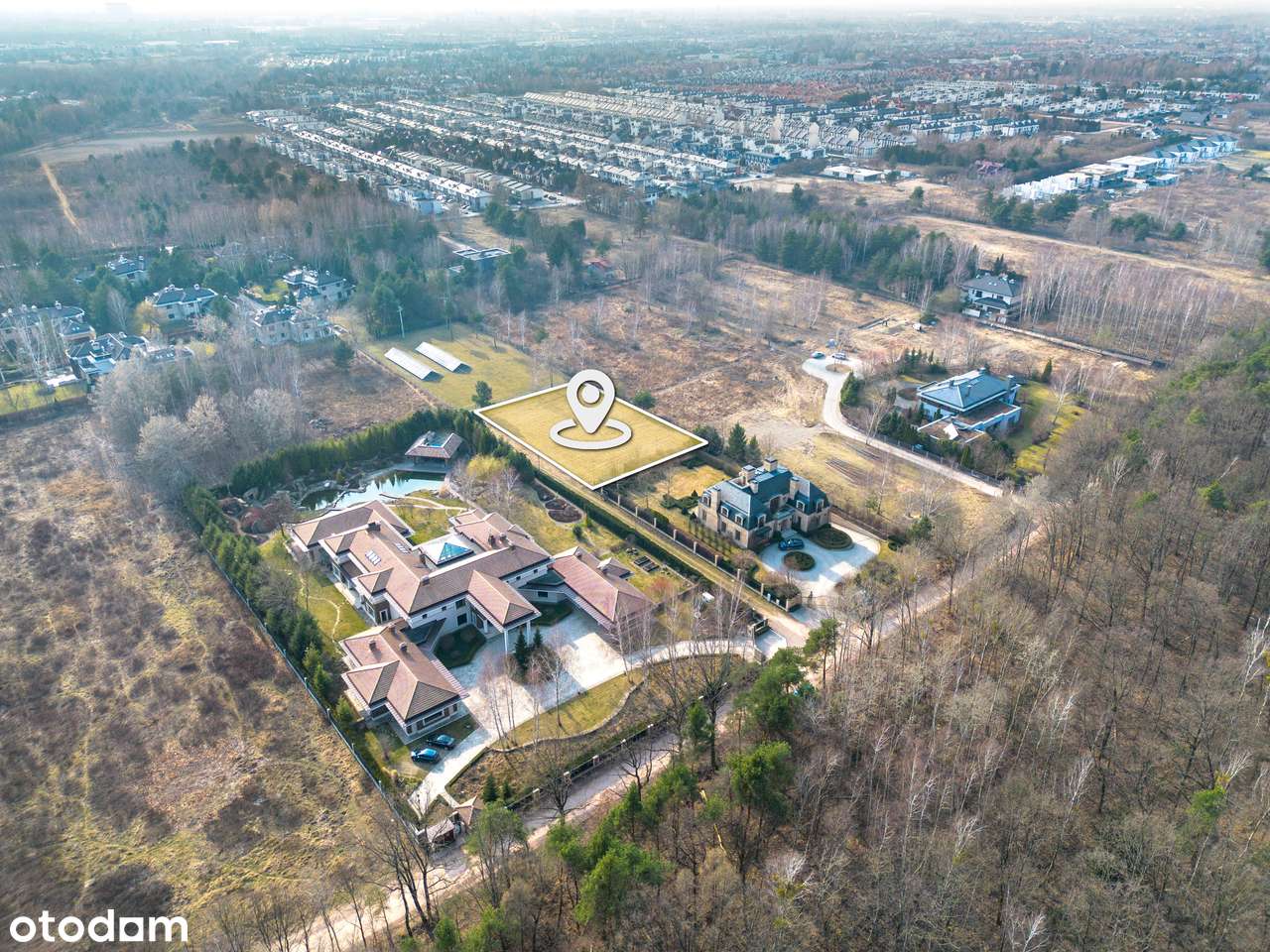 Wyjątkowa działka z MPZP, obok Las Kabacki-4