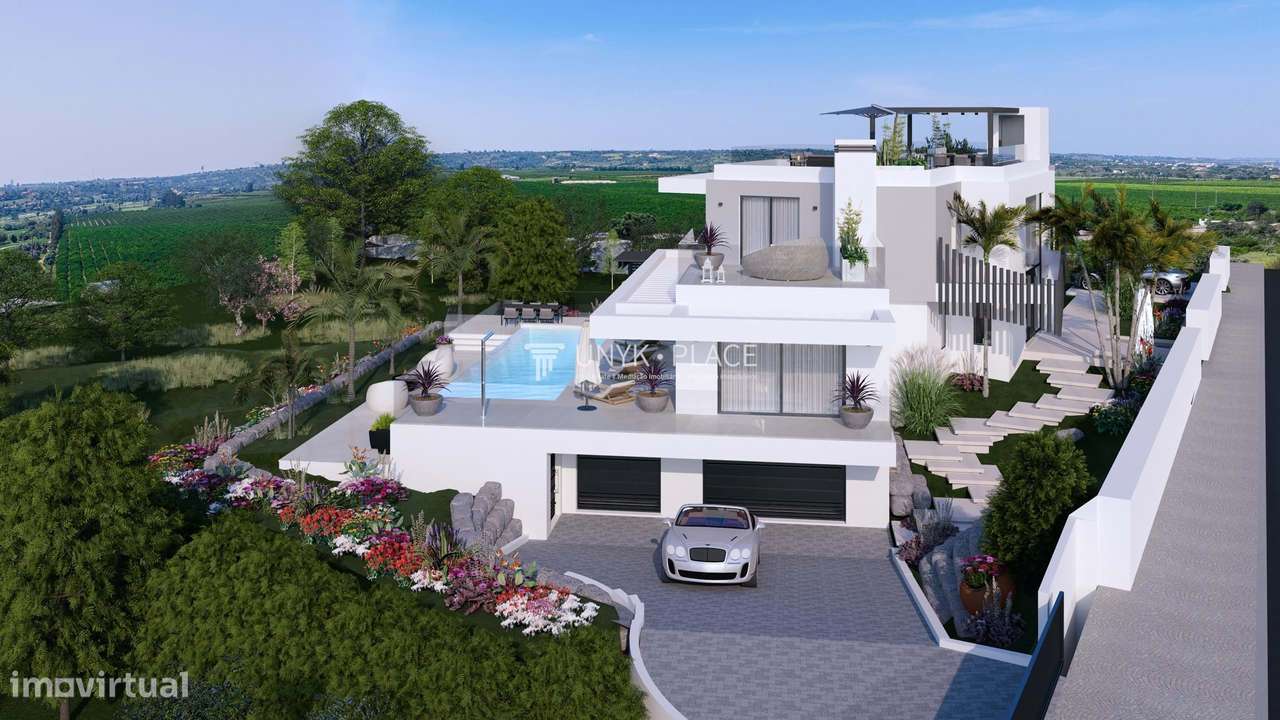 Moradia Contemporânea 3 Quartos com Vista para o Golfe – Alcantarilha,-27