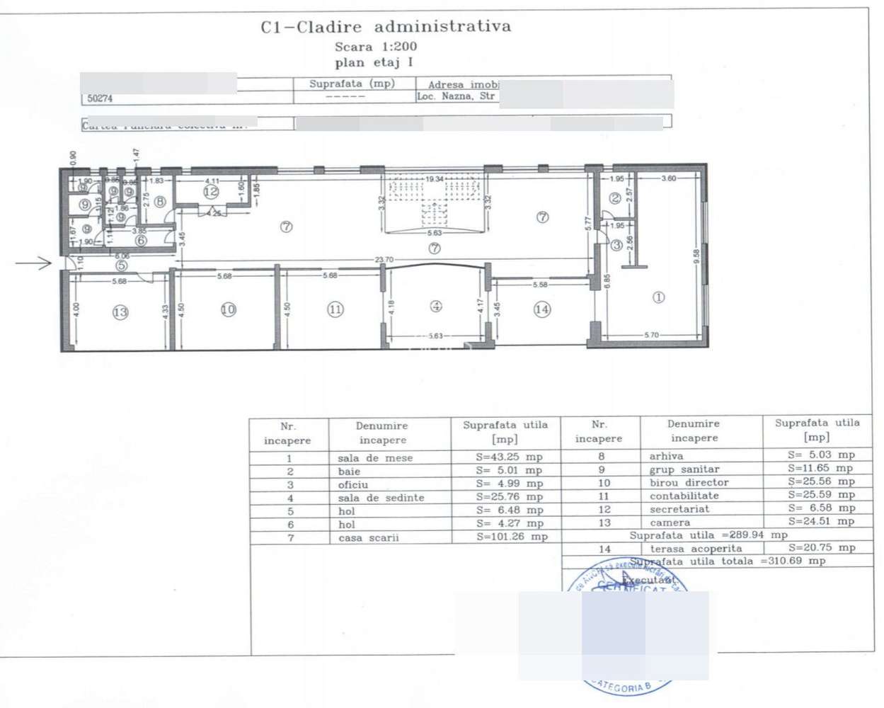 Clădire de Birouri Moderna 930 Mp/Teren 4 362 Mp De Inchiriat, Nazna - Imagine principală: 4/14