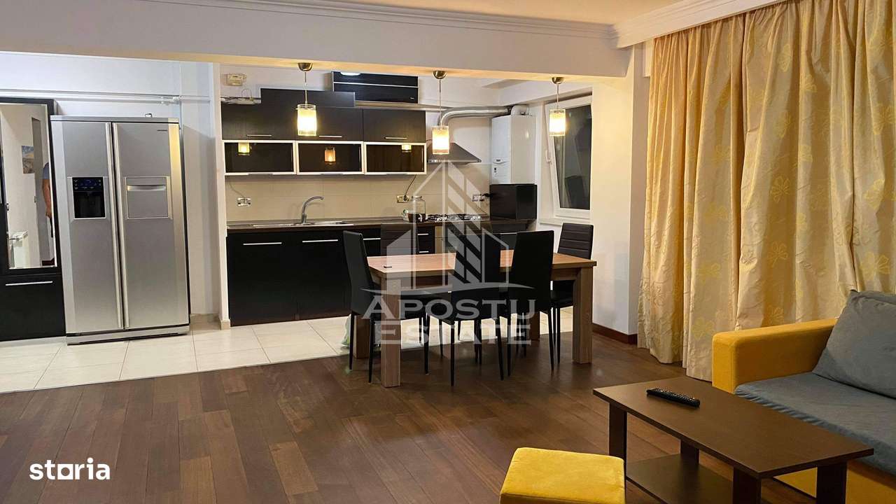 Apartament 3 camere, semidecomandat, centrala proprie, Giroclui. - Imagine principală: 2/10