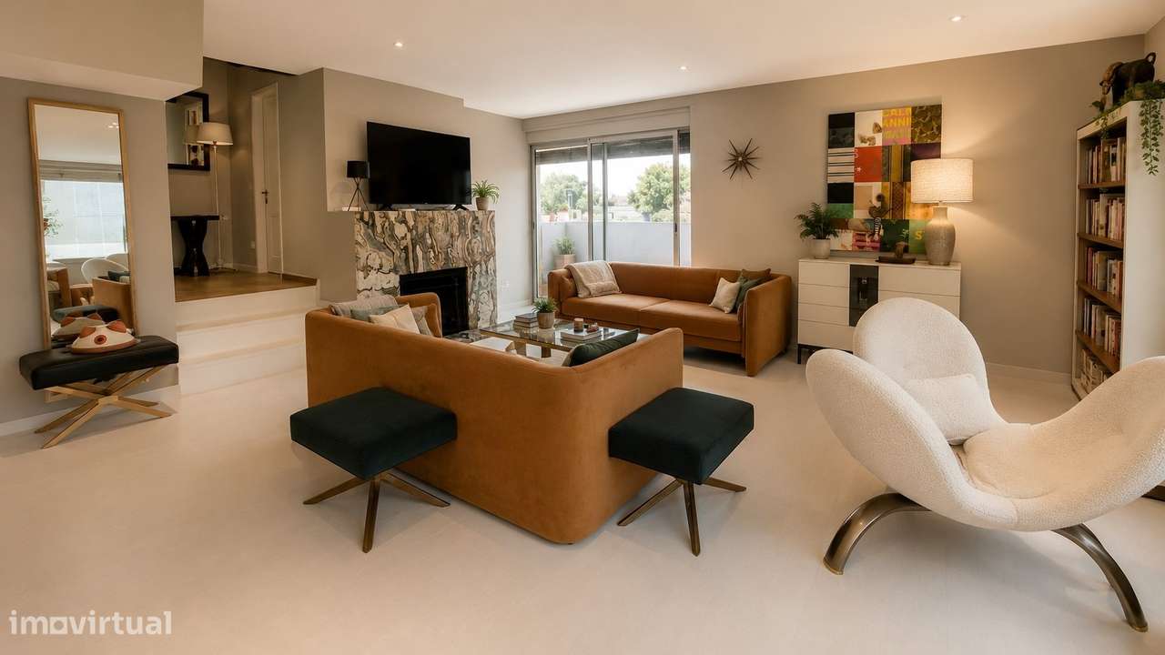 Apartamento T4 Duplex com terraço e 3 lugares de garagem-1