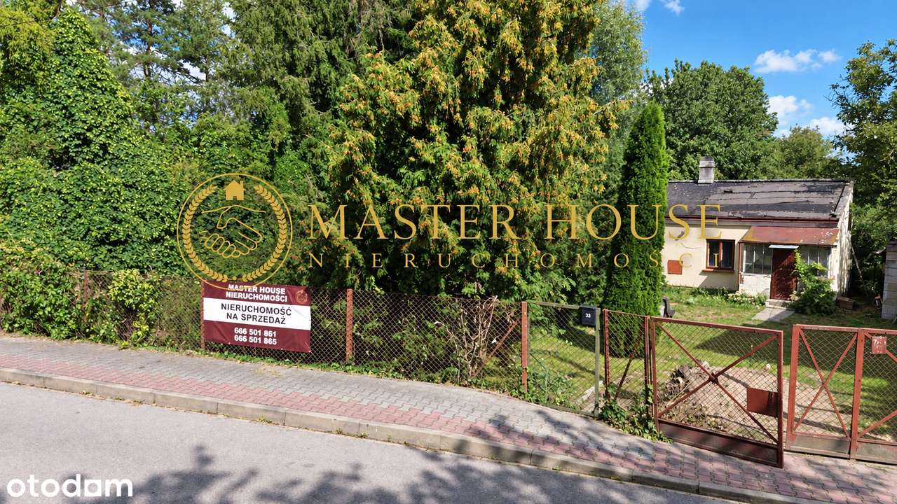 Dom z dużą działką 1900 m² i mediami – Szewna koło Ostrowca-7