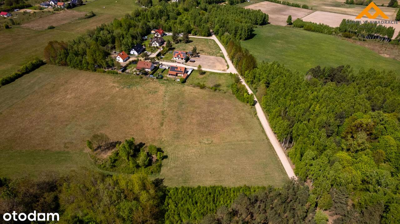 Działka budowlana nawet na 2 domy ! Patryki-13 km od Olsztyna.-4