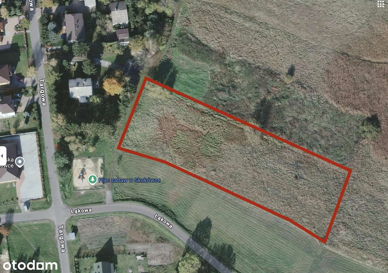 Atrakcyjna Działka Budowlana w Skokówce. Plac Zabaw, Sklep, Przystanek - Pełny obrazek: 4/6
