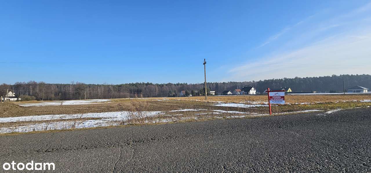 Działka Wojciechów w pobliżu lasu i ośrodka wypoczynkowego!-3