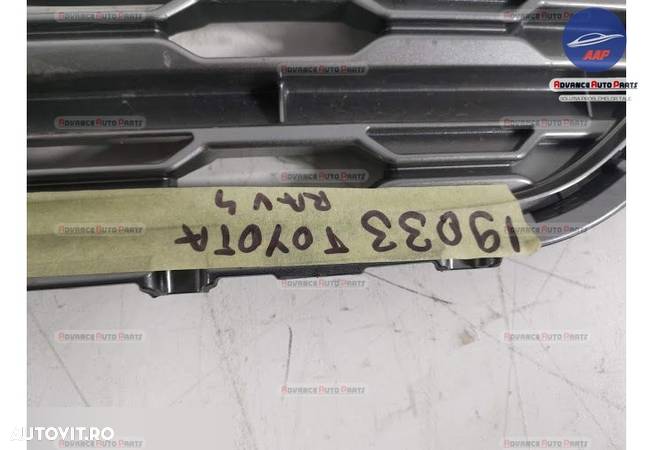 Grila Centrala Radiator Bara Fata Toyota RAV 4 2019 2020 2021 originala cu senzori - 8