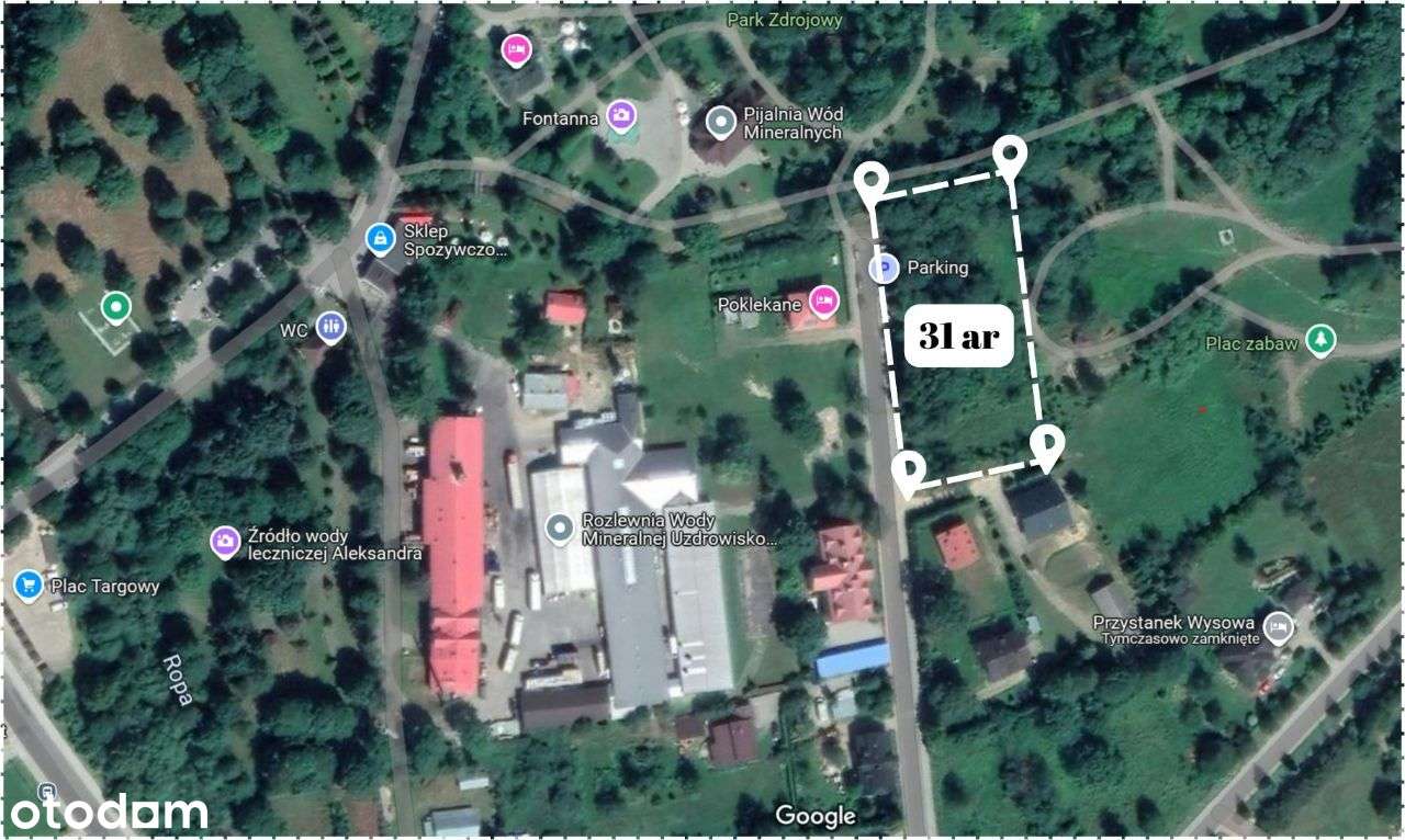 Okazja dla inwestorów!-działka z MPZP Wysowa Zdrój - Pełny obrazek: 4/4