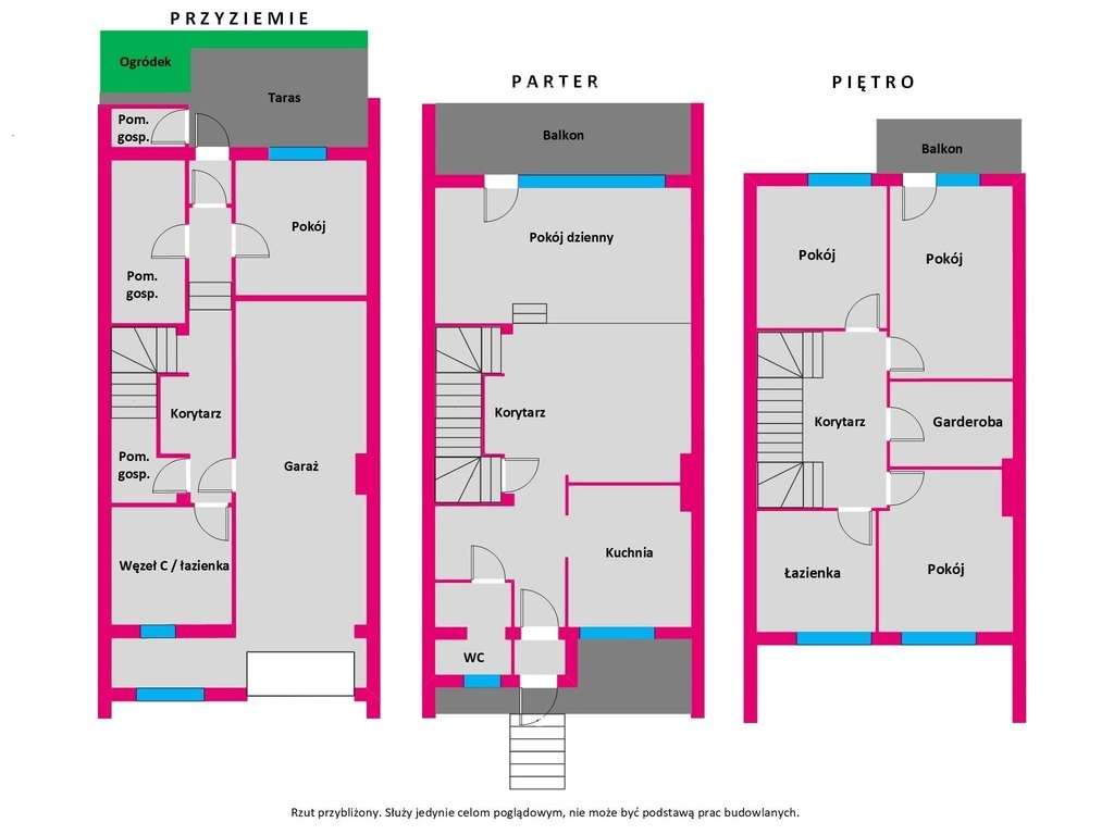 Dom w zabudowie szeregowej do własnej aranżacji ! - Pełny obrazek: 5/20