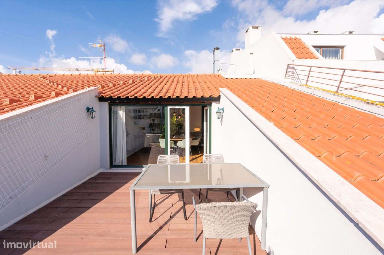 Apartamento T2 com 4 terraços e garagem nas Avenidas Novas, Lisboa-45