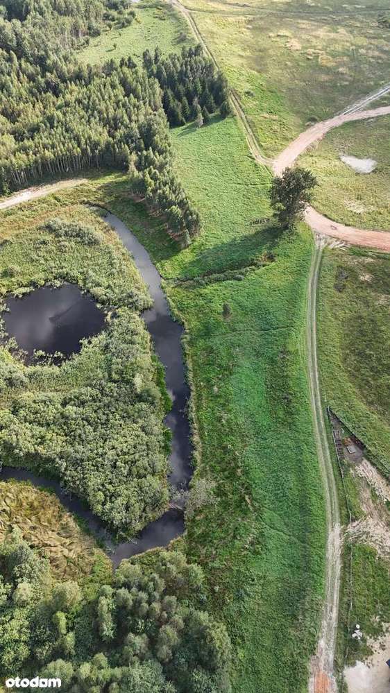 Ostatnie 3 działki nad stawem w Nowej Wsi Lęborskiej-2
