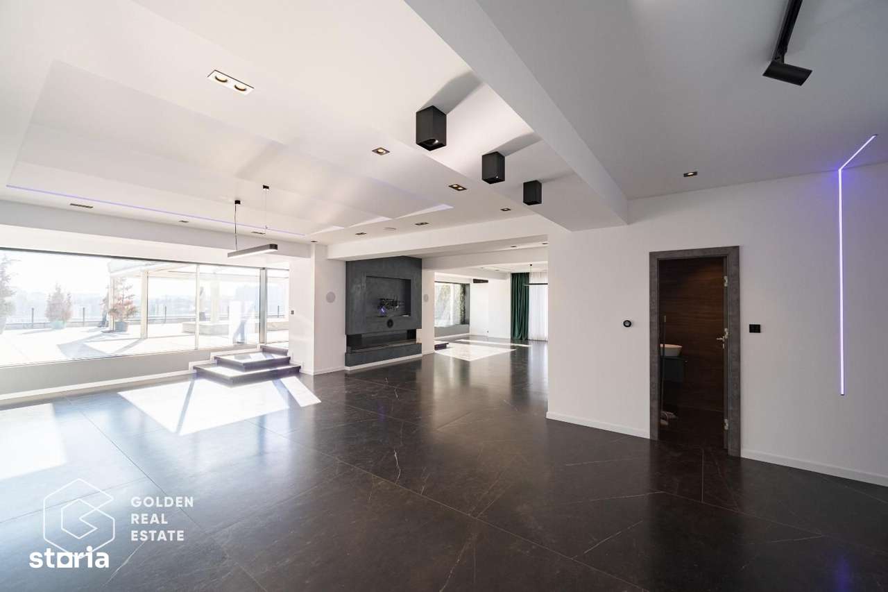 Penthouse spectaculos, zona Barbu Văcărescu, cu vedere la lacul Tei - Imagine principală: 5/20