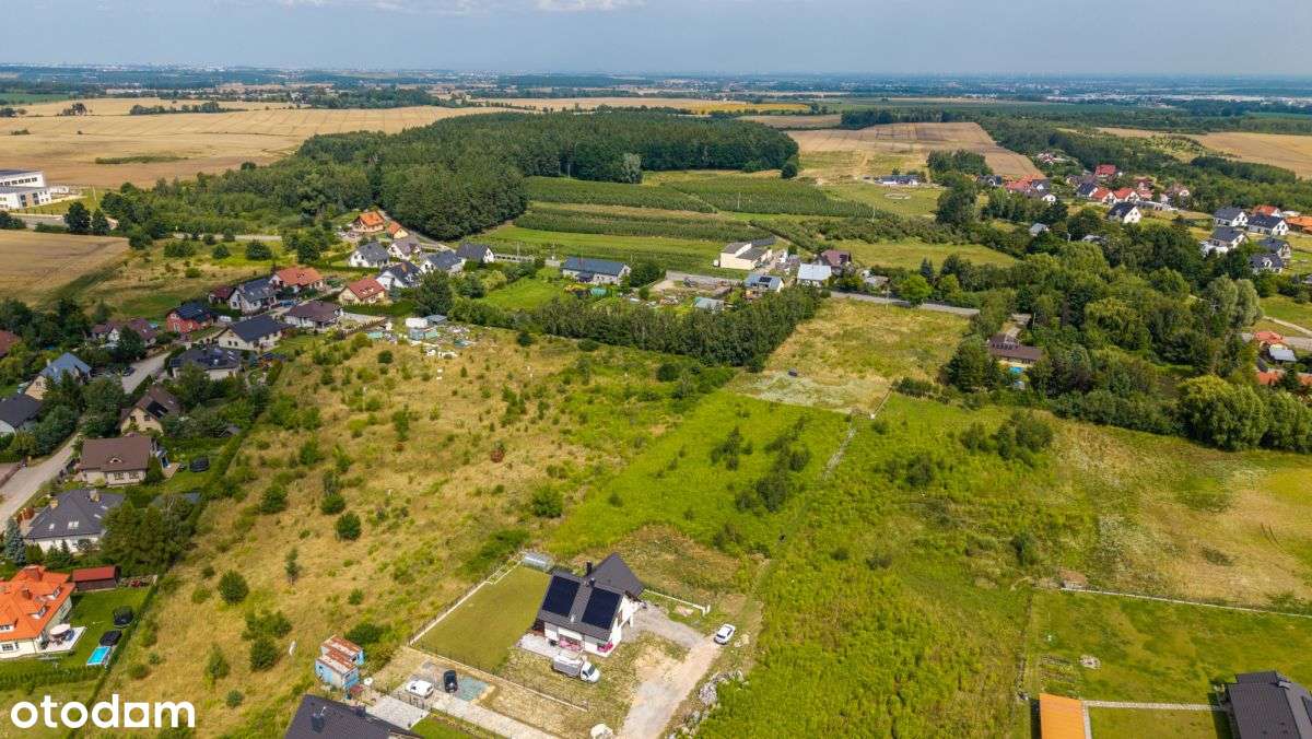 Działka budowlana 1071 m² Jagatowo – Mpzp-2