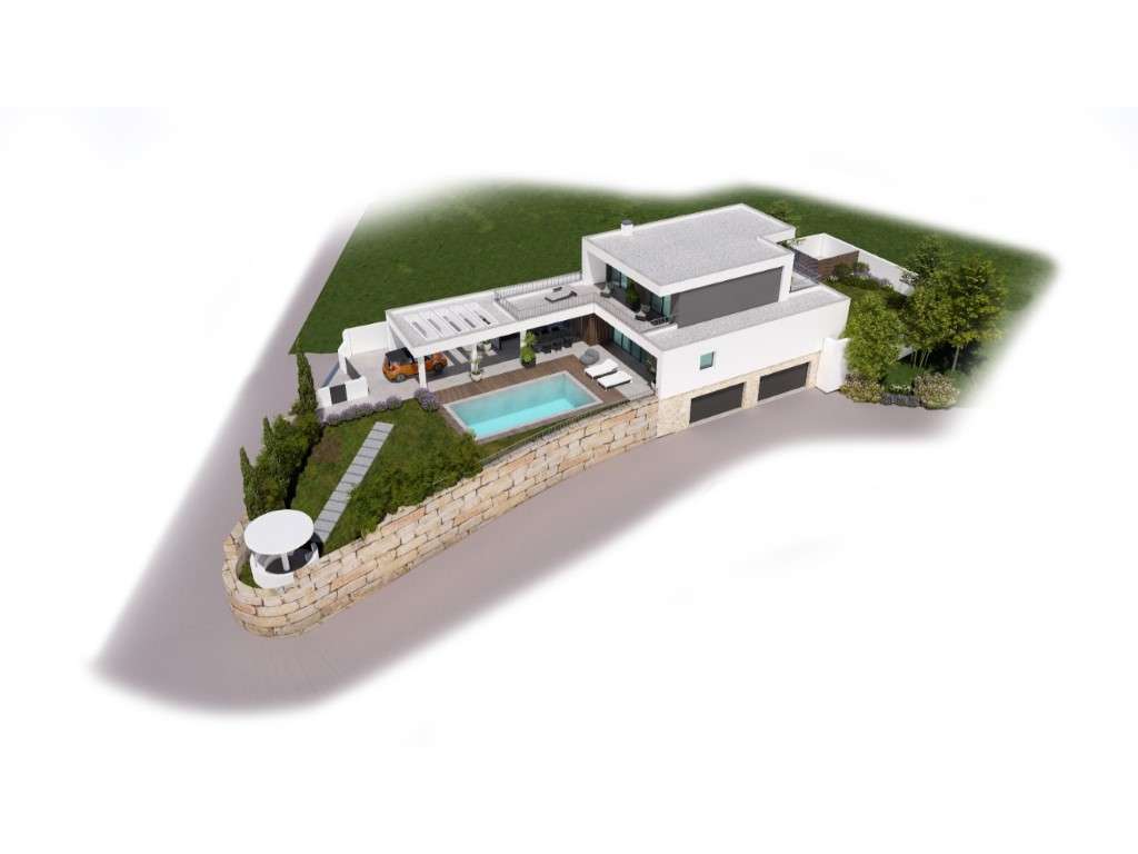 Moradia de luxo no Arelho com vista Foz- Em projecto para construção-19