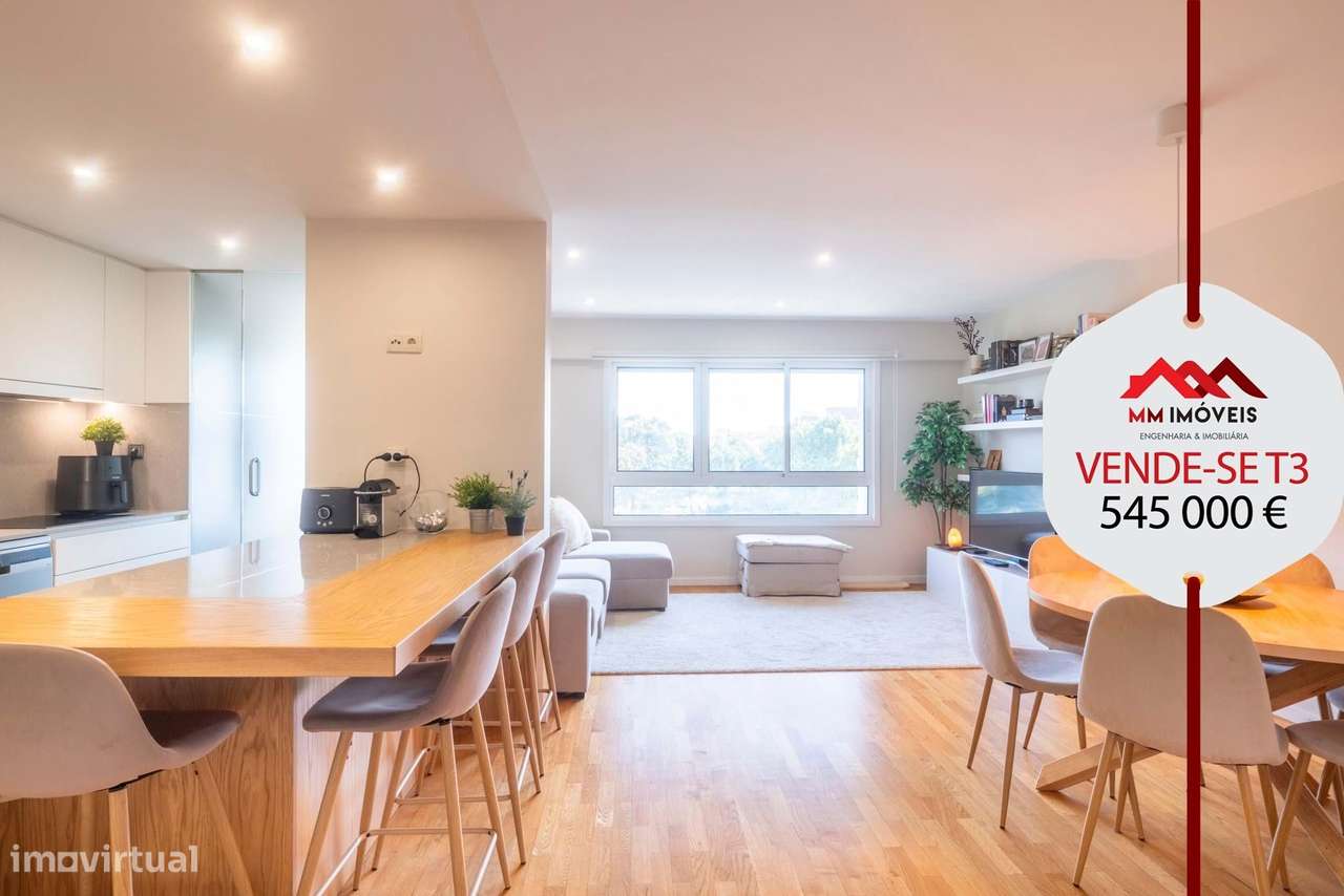 Apartamento T3 | Renovado| Garagem | Arrumos | Foz - Grande imagem: 1/42