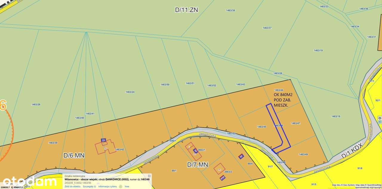Działki budowlane w otoczeniu terenów zieleni-13